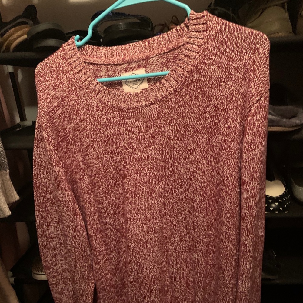 Red sweater